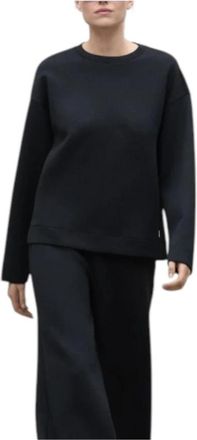Ecoalf Valdiviaalf Sweatshirt - Dames - Sweatshirts - Zwart - M - Polyester - Hoodies & sweatvesten