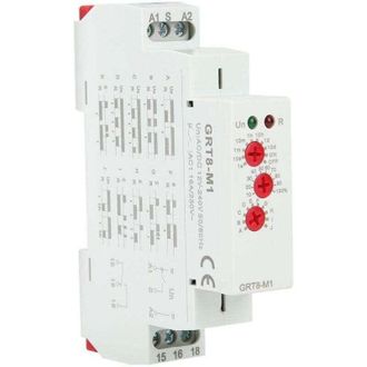OEM Rel&eacute; Temporizador Crezuo Grt8-m1 Con 10 Funciones, Montaje En Riel Din De 35 Mm, Ca/cc 12v-240v 50-60hz