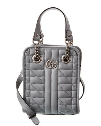 Gucci Gg Marmont Mini Leather Shoulder Bag