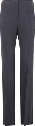 MUGLER Slim-fit Broeken - Dames - Slim Fit Broeken - Grijs - 2XS - Broeken