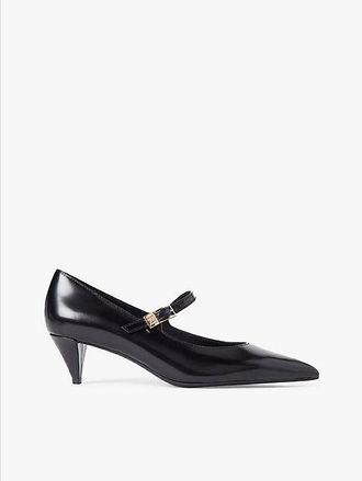 Tommy Hilfiger Zapatos de tac&oacute;n en piel brillante