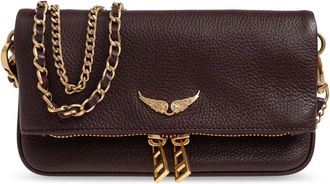 Zadig&Voltaire Rock Bag - Dames - Clutches - Paars - ONE Size - Katoen - Tassen