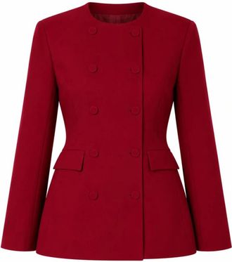 Liviana Conti Chase Jacket - - Jackets - Donna - Rosso - L