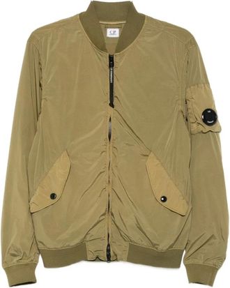 C.P. Company Lens-detail Bomberjack - Heren - Bomber jackets - Groen - M - Jassen