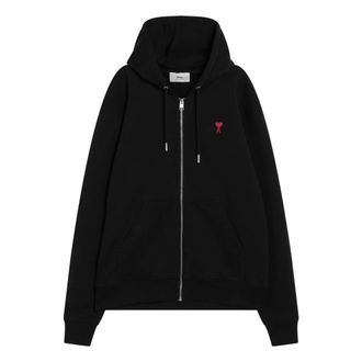 Ami Heren, Sweatshirts & Hoodies, Zwart, Maat: L