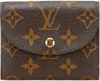 Louis Vuitton Pre-owned Canvas Portemonnee - Dames - Vintage Accessoires - Bruin - ONE Size - Vintage