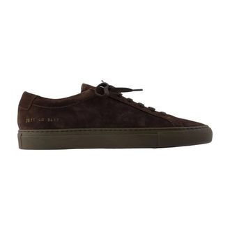 Common Projects Zapatilla Achilles Premium - Shoes - Hombre - Marr&oacute;n - 44 EU