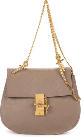 Chlo&eacute; Pre-owned Womens Drew Small Shoulder Bag - Grey - One Size