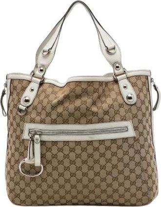 Gucci Pre-owned Vintage Tote - - Pre-owned - Donna - Beige - ONE SIZE