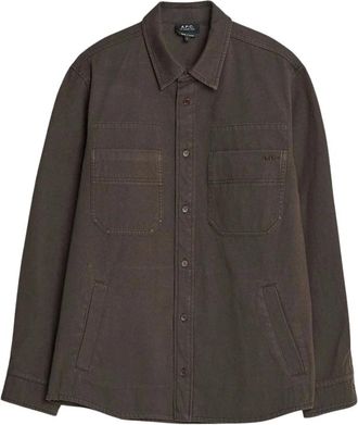 A.P.C. Hombre, Chaquetas, Marr&oacute;n, Talla: M