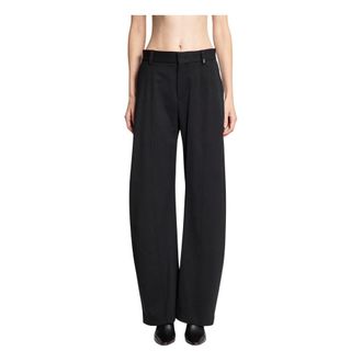 Ssheena Pantalones Sastre - Trousers - Mujer - Negro - S