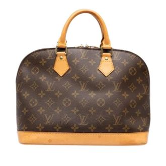 Louis Vuitton Pre-owned Alma PM Handtas - Dames - Pre-owned - Bruin - Maat: ONE Size Leer