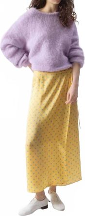 American Vintage Womens Bovalow Skirt In Yellow