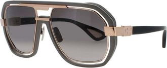Bugatti Mens Grey Rectangular Sunglasses 08MGMRG