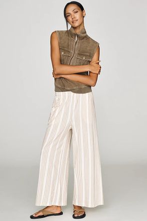 Z Supply Scout Striped Wide-Leg Pants