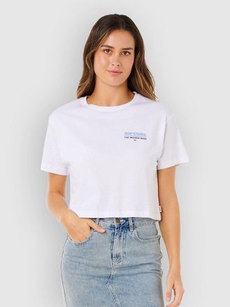 Rip Curl Hayley O Crop Camiseta blanco