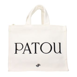 Patou White Fabric Womens Handbag