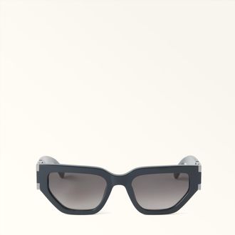 Furla Occhiali Da Sole Grigio Blu Acetato Donna