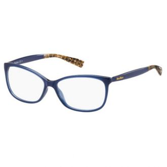 Max Mara Womens Mm1230 Eye Glasses In Navy Blue