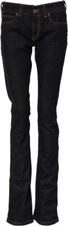 Gianfranco Ferre Womens Denim Bootcut Jeans - Dark Blue Cotton - Size 27 (Waist)