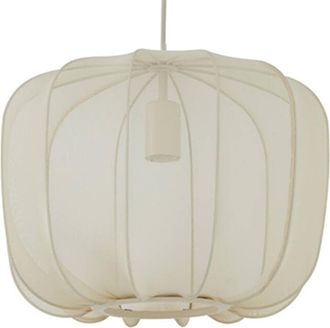 Light & Living Light&living - L&aacute;mpara Colgante - Plumeria - Beige Blanco