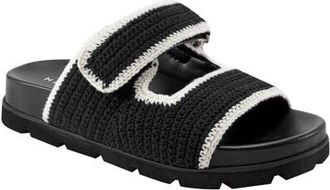 Marc Fisher Brinleys Two-Strap Sandal in Black at Nordstrom, Size 5.5
