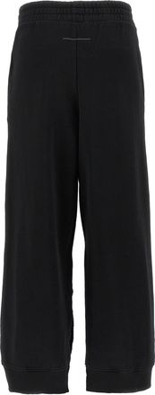 Maison Margiela Womens Black Cotton Joggers (workout Pants)