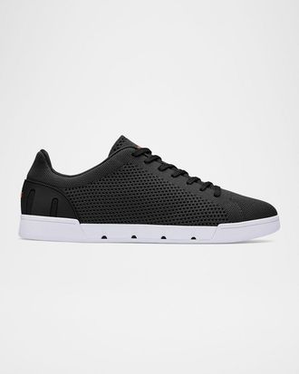 Swims Men & apos;s Breeze Tennis Knit Low-Top Sneakers