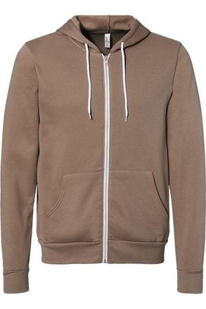 Bella + Canvas Sponge Fleece Full-Zip Hoodie