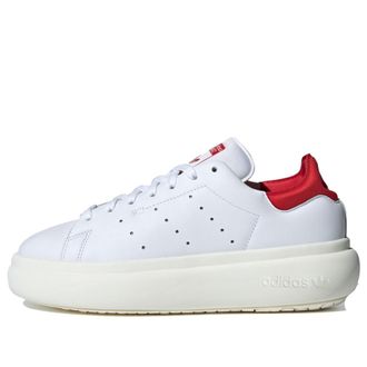adidas (WMNS) adidas Stan Smith PF White Red IE0452