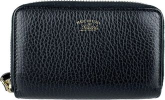 Gucci Black Leather Coin Purse/Coin Case (Pre-Owned)