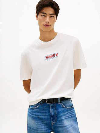 Tommy Hilfiger 90s Logo Embroidery Jersey T-Shirt