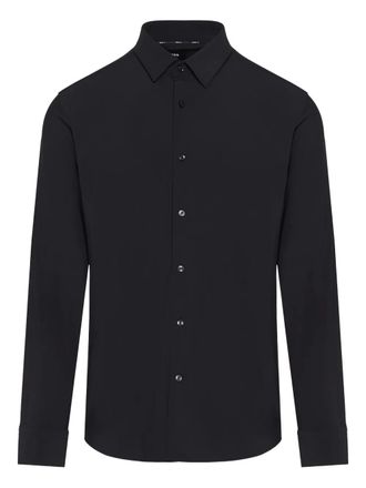 BOSS button-up shirt - men - Fabric - 40 - Black