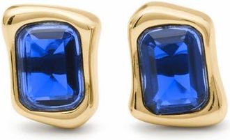 Kate Spade New York molten glass stud earrings in Sapphire. at Nordstrom