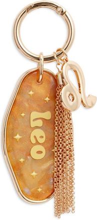 Chelsea28 Horoscope Bag Charm in Leo- Gold Multi at Nordstrom