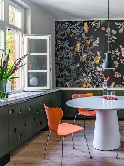 Wie damals bei Oma: Auffällige Tapeten feiern gerade ihr Designrevival