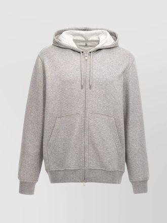 Brunello Cucinelli cashmere-blend zip-up hoodie