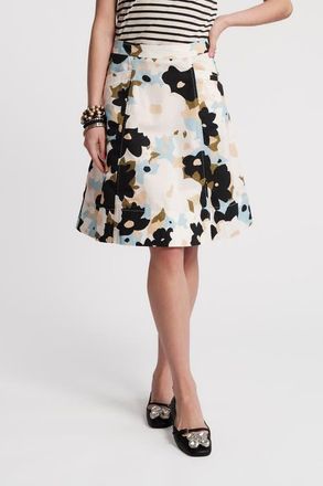 Frances Valentine Marta Skirt Morning Dew in Blue/multi at Nordstrom, Size X-Large