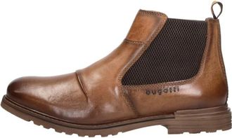 Bugatti Vittore Enkellaarsjes - Heren - Chelseaboots - Bruin - 44 EU - Leer - Schoenen