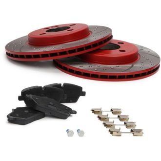 OEM Juego De Discos Y Pastillas De Freno Delantero Sport-extreme Mini (r56), (r57), (r58), (r59), Clubman (r55)