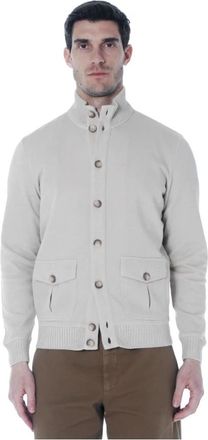 Gran Sasso Maglia Valstar in cotone - Heren - Vesten - Beige - L - Katoen - Truien & Vesten
