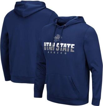 Colosseum Mens Colosseum Navy Utah State Aggies Lantern Pullover Hoodie at Nordstrom, Size Xx-Large