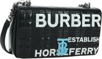 Burberry Pre-owned Shoulder Bags, female, Black, Size: ONE SIZE Pre-owned Vintage Shoulder Bag