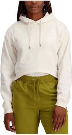 The North Face Womens Evolution Hi-Lo Hoodie In Gardenia White