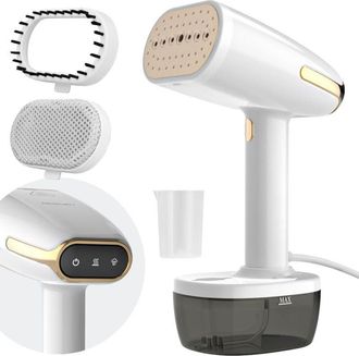 OEM Plancha De Viaje, Vaporizador Vertical Para Prendas, Vaporizador Port&aacute;til De Mano Con Dep&oacute;sito De Agua, Ideal Para El Hogar Y Viajes, Blanca