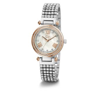 Guess Prime Chic Mid Size Metal - Dames - Horloges - Grijs - ONE Size - Accessoires