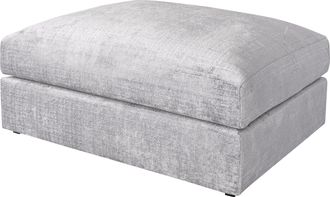 HOME AFFAIRE Polsterhocker »Soft&Cosy XL, B: 101 cm« Mega-Hocker, in Cord oder Chenille-Struktur wählbar