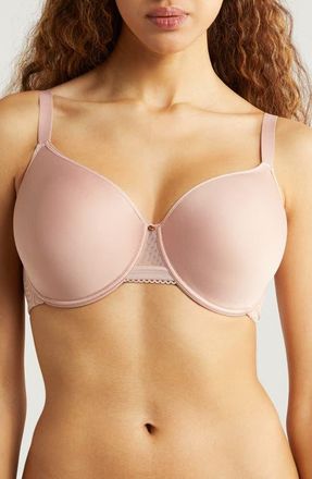 Chantelle C Jolie Comfort Convertible T-Shirt Bra in Rose Authentique-Vf at Nordstrom, Size 32B