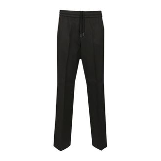 Golden Goose Broeken, Heren, Zwart, XL, Katoen, Wool Joggers