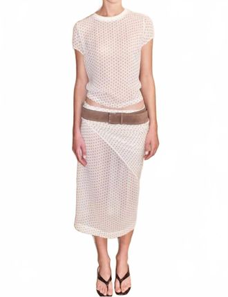 Blanca Orla Skirt In Dots